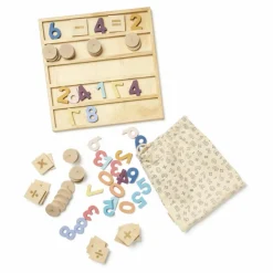 Kid's Concept Jeux Éducatifs|Jeu de chiffres en bois
