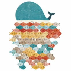Londji Jeu de concentration The Whale & The Fish