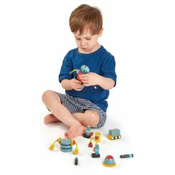 Tender Leaf Toys Jeux Éducatifs|Jeu de construction Robots