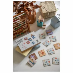 Best Sebra Jeu de mémo Builders Multicolore