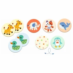 Djeco Jeu de mémorisation Doudous