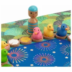 Djeco Jeu de pêche aux canards Ducky Ducky Multicolore Hot