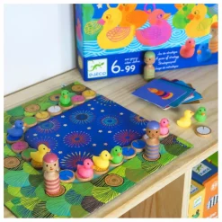 Djeco Jeu de pêche aux canards Ducky Ducky Multicolore Hot
