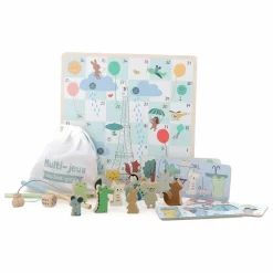 Vilac Jeux De Société|Jeux Éducatifs|Jeu de société 4 en 1