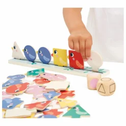 Online Janod Jeu de tri Oiseaux Multicolore