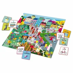 Janod Jeux De Société|Jeux Éducatifs|Jeu d'observation Lettres