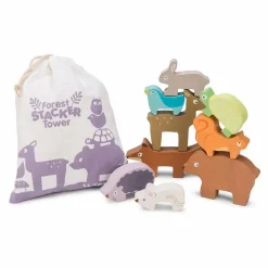 Le Toy Van Jeu d'équilibre animaux de la forêt Multicolore