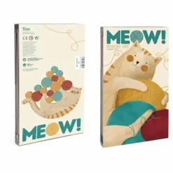 Hot Londji Jeu d'équilibre Chat Meow Multicolore