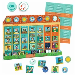 Djeco Jeux Éducatifs|Jeu éducatif Ma semaine