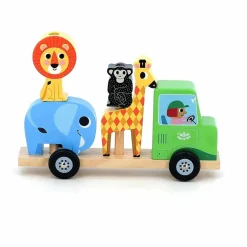 Vilac Jeu Empil'animo de la savane Multicolore Best