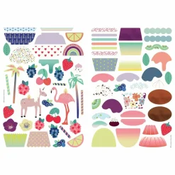 Hot Ma Cabane à rêves Jeu magnétique Cupcakes Multicolore