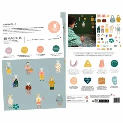 Sale Ma Cabane à rêves Jeu magnétique Je m'Habille Multicolore