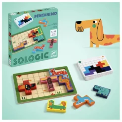 Djeco Jeux De Société|Jeux Éducatifs|Jeu Pentanimo
