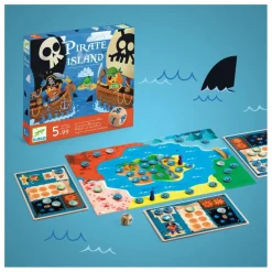 Djeco Jeu Pirate Island