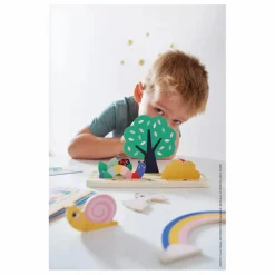 New Janod Jeu se repérer dans l'espace - Le Jardin Multicolore