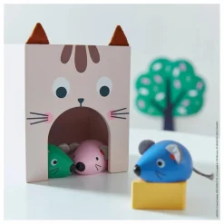 Janod Jeu se repérer dans l'espace - Chat et souris