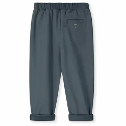 Gray Label Jogger Barrel Coton Bio | Bleu gris Online