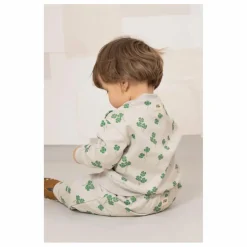 Studio Bohème Jogger Carrot Trèfles Coton Bio | Gris