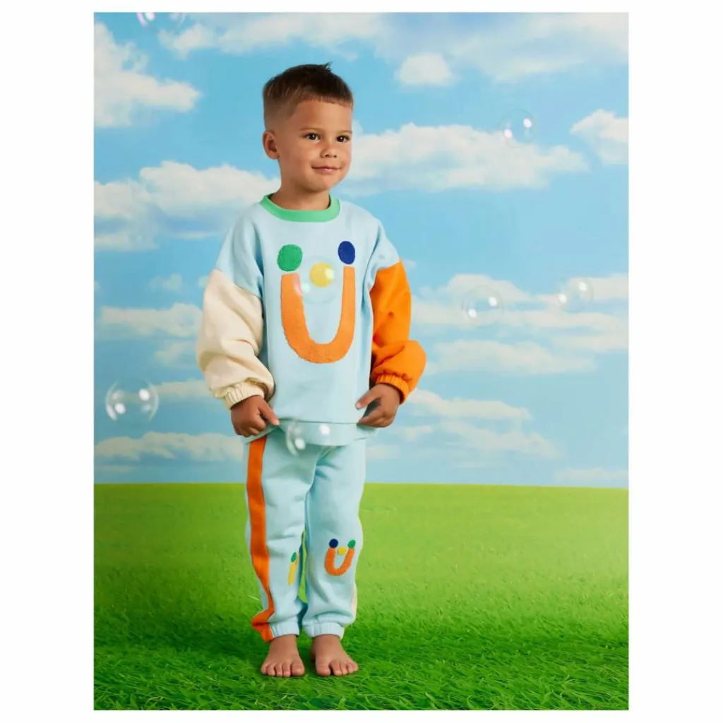 Halcyon Nights Jogger Colorblock | Bleu ciel