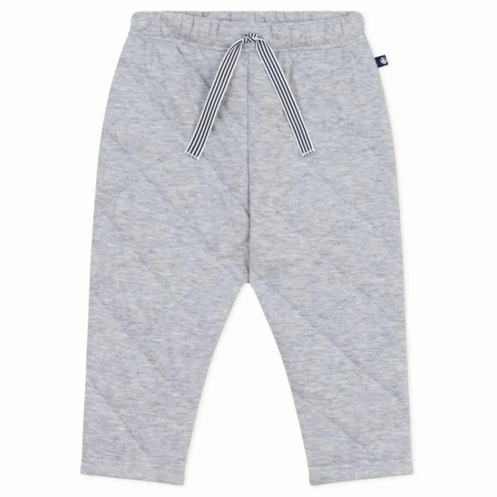 Outlet Petit Bateau Jogger Cordon Rayé | Gris chiné