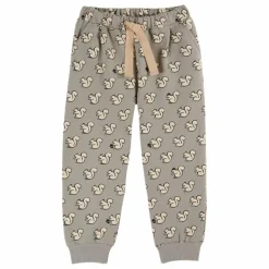Enfant Emile et Ida Pantalons, Joggers|Jogger Ecureuils Coton Bio |