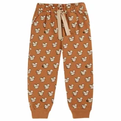Emile et Ida Jogger Ecureuils Coton Bio | Caramel Sale