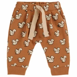 Emile et Ida Jogger Ecureuils Coton Bio | Caramel Sale