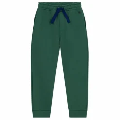 Petit Bateau Jogger Elastiqué Cordon Coton Bio | Vert sapin Clearance