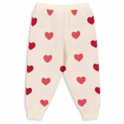 Enfant Konges Sløjd Pantalons Jeggings|Leggings, Pantalons|Jogger Lapis Coeurs Maille Coton Bio |