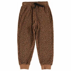Piupiuchick Jogger Léopard Eponge Coton Bio | Brun Best