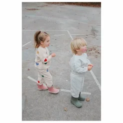 Enfant Konges Sløjd Leggings, Pantalons|Pantalons Jeggings|Jogger Lou Cœurs Coton Bio |