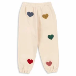 Enfant Konges Sløjd Leggings, Pantalons|Pantalons Jeggings|Jogger Lou Cœurs Coton Bio |