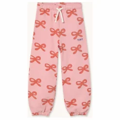 Tinycottons Jogger Nœuds Coton Bio | Rose Discount