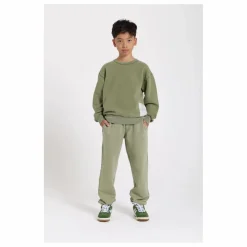 Finger in the nose Jogger Race Coton Bio | Vert kaki