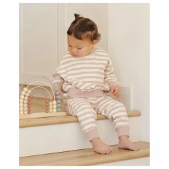 Enfant Quincy Mae Pantalons Jeggings|Leggings, Pantalons|Jogger Rayé Coton Bio |