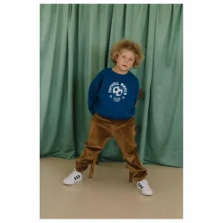 Sale We Are Kids Jogger Ronnie Velours Bio | Marron