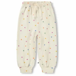 Molo Jogger Simeon Cœurs Coton Bio | Ecru Online