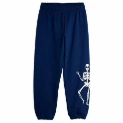 Mini Rodini Jogger Skeleton Coton Bio | Bleu Outlet