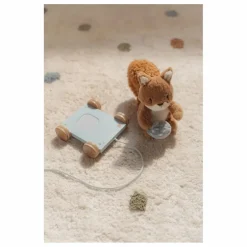 Discount Little Dutch Jouet à tirer Ecureuil FSC - Forest Friends | Marron