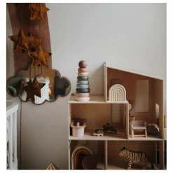 Mushie Hochets Et Anneaux De Dentition|Puériculture|Jouet de dentition en silicone |