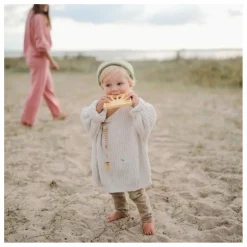 Mushie Jouet de dentition en silicone | Jaune Online