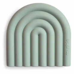 Mushie Jouet de dentition en silicone | Bleu Hot