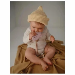 Mushie Hochets Et Anneaux De Dentition|Puériculture|Jouet de dentition Fusée en silicone | Lilas