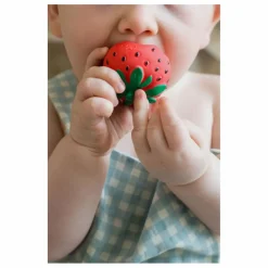Oli & Carol Hochets Et Anneaux De Dentition|Puériculture|Jouet de dentition Sweetie la fraise