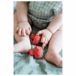 Oli & Carol Hochets Et Anneaux De Dentition|Puériculture|Jouet de dentition Sweetie la fraise