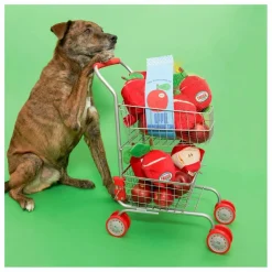 The Furry Folks Jouet de fouille Apple | Rouge