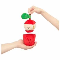 The Furry Folks Jouet de fouille Apple | Rouge