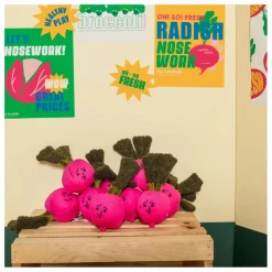 The Furry Folks Jouet de fouille Radish |