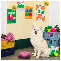 The Furry Folks Jouet de fouille Red Cabbage | Rose Online