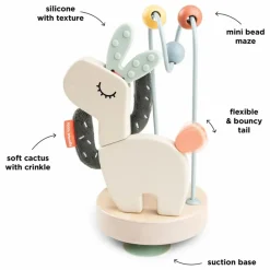 Done by deer Jouet d'éveil à ventouse Lalee | Sable Discount